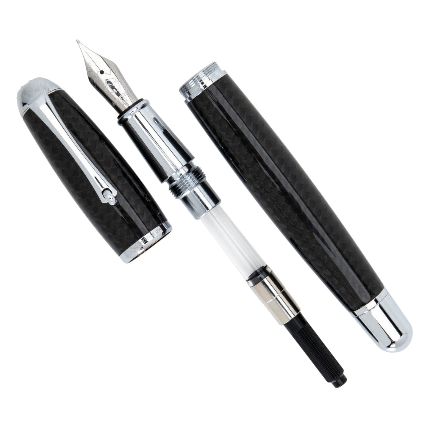 Monteverde Super Mega Carbon Fiber Black CT Fountain Pen