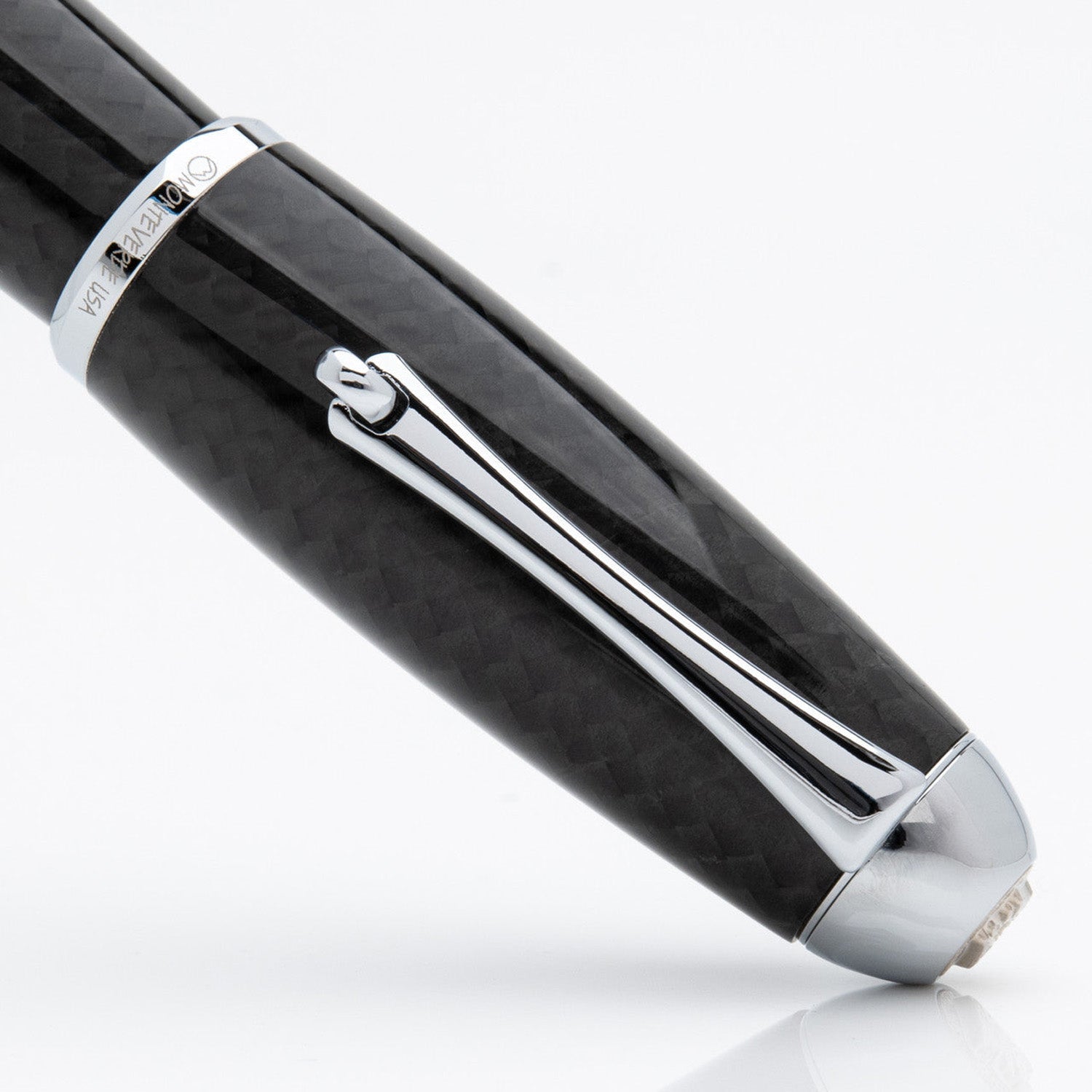 Monteverde Super Mega Carbon Fiber Black CT Fountain Pen