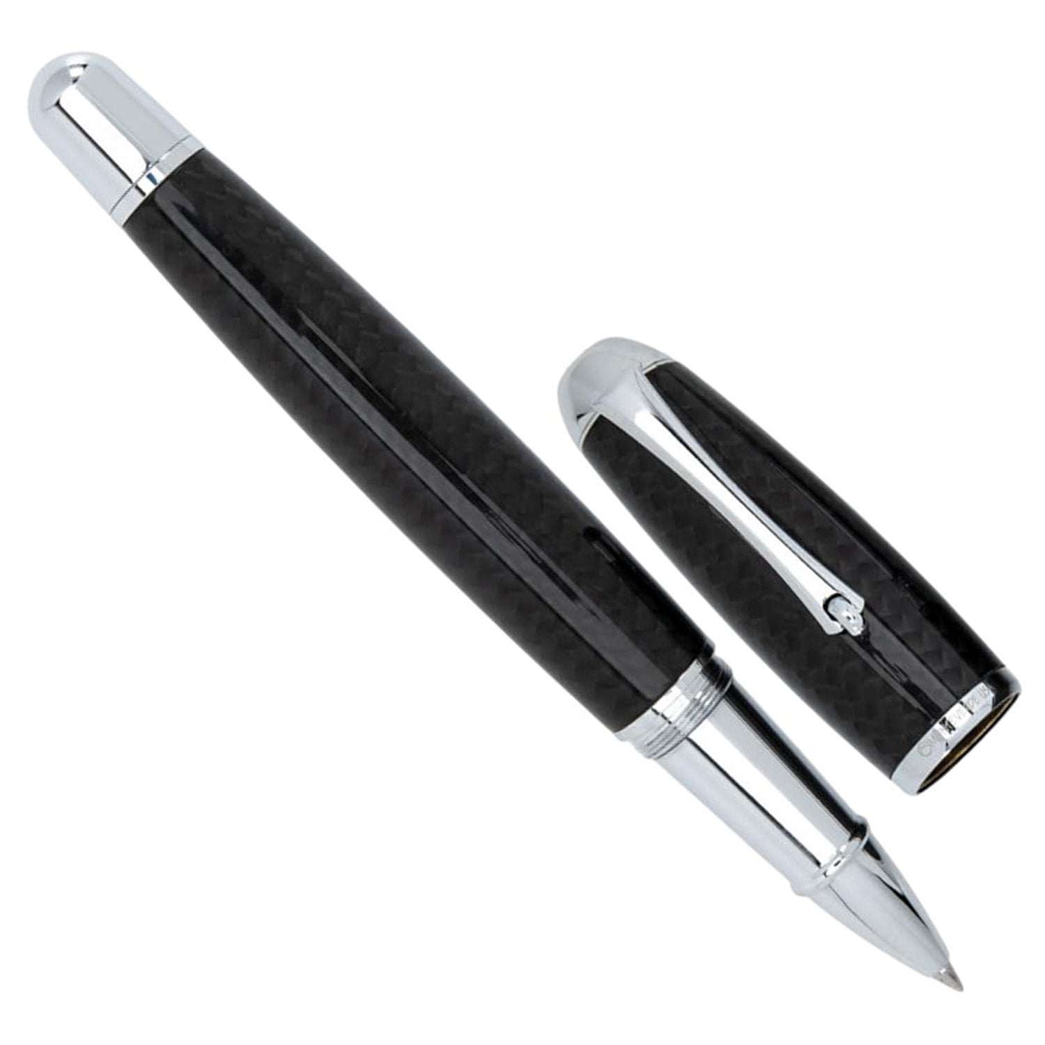 Monteverde Super Mega Carbon Fiber Black CT Roller Ball Pen MV35688