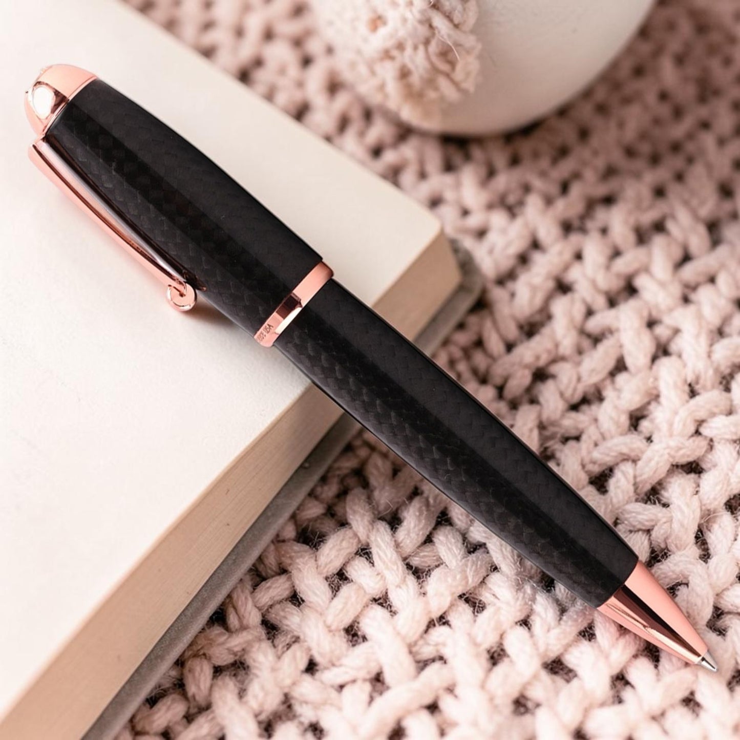 Monteverde Super Mega Carbon Fiber Black RGT Ballpoint Pen MV35707
