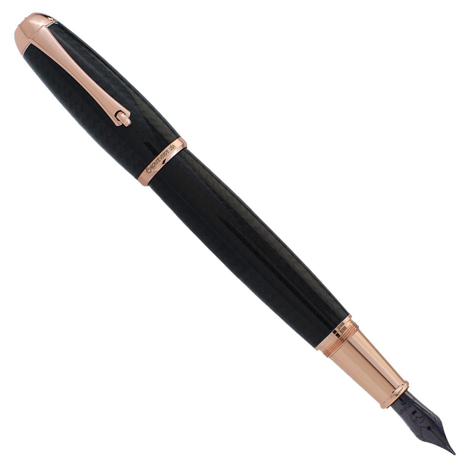 Monteverde Super Mega Carbon Fiber Black RGT Fountain Pen