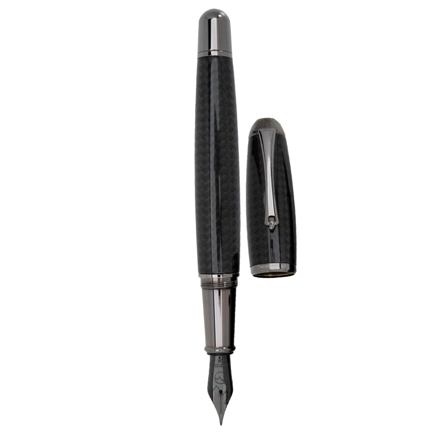 Monteverde Super Mega Carbon Fiber Black RT Fountain Pen