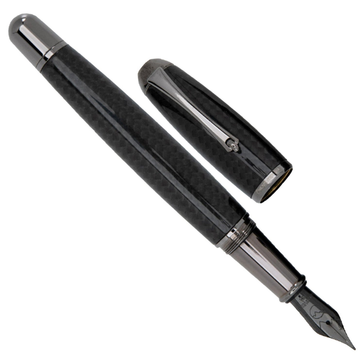 Monteverde Super Mega Carbon Fiber Black RT Fountain Pen