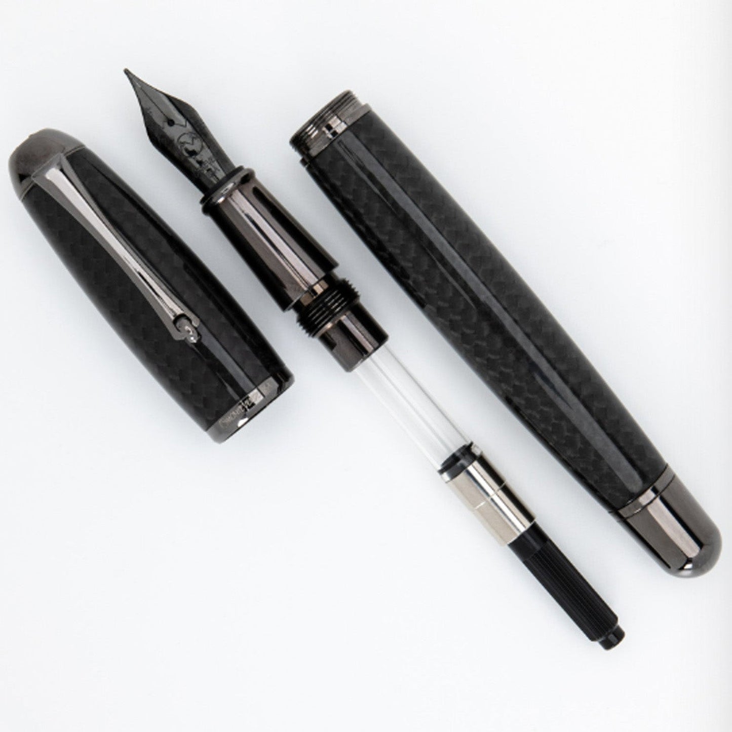 Monteverde Super Mega Carbon Fiber Black RT Fountain Pen