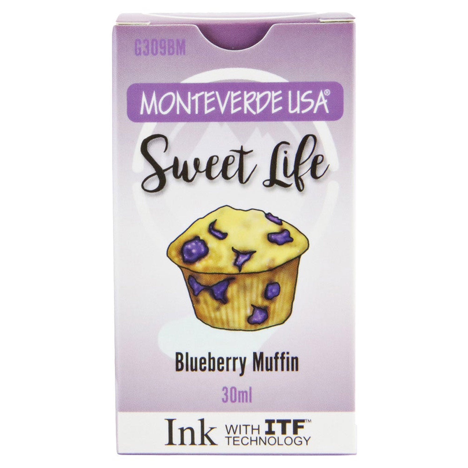 Monteverde Sweet Life Ink Bottle (Blubbery Muffin - 30 ML) G309BM