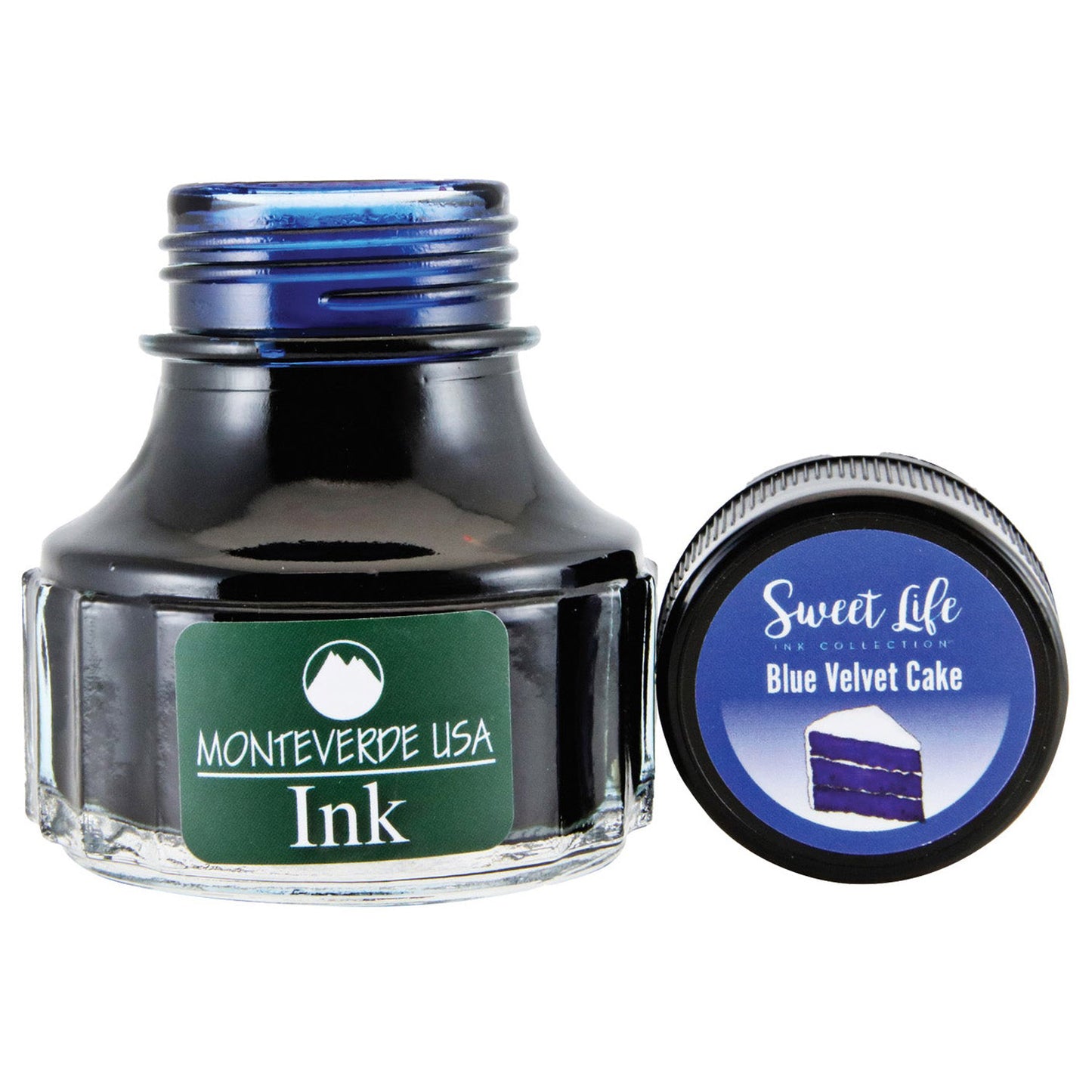 Monteverde Sweet Life Ink Bottle (Blue Velvet Cake - 90 ML) G308BV