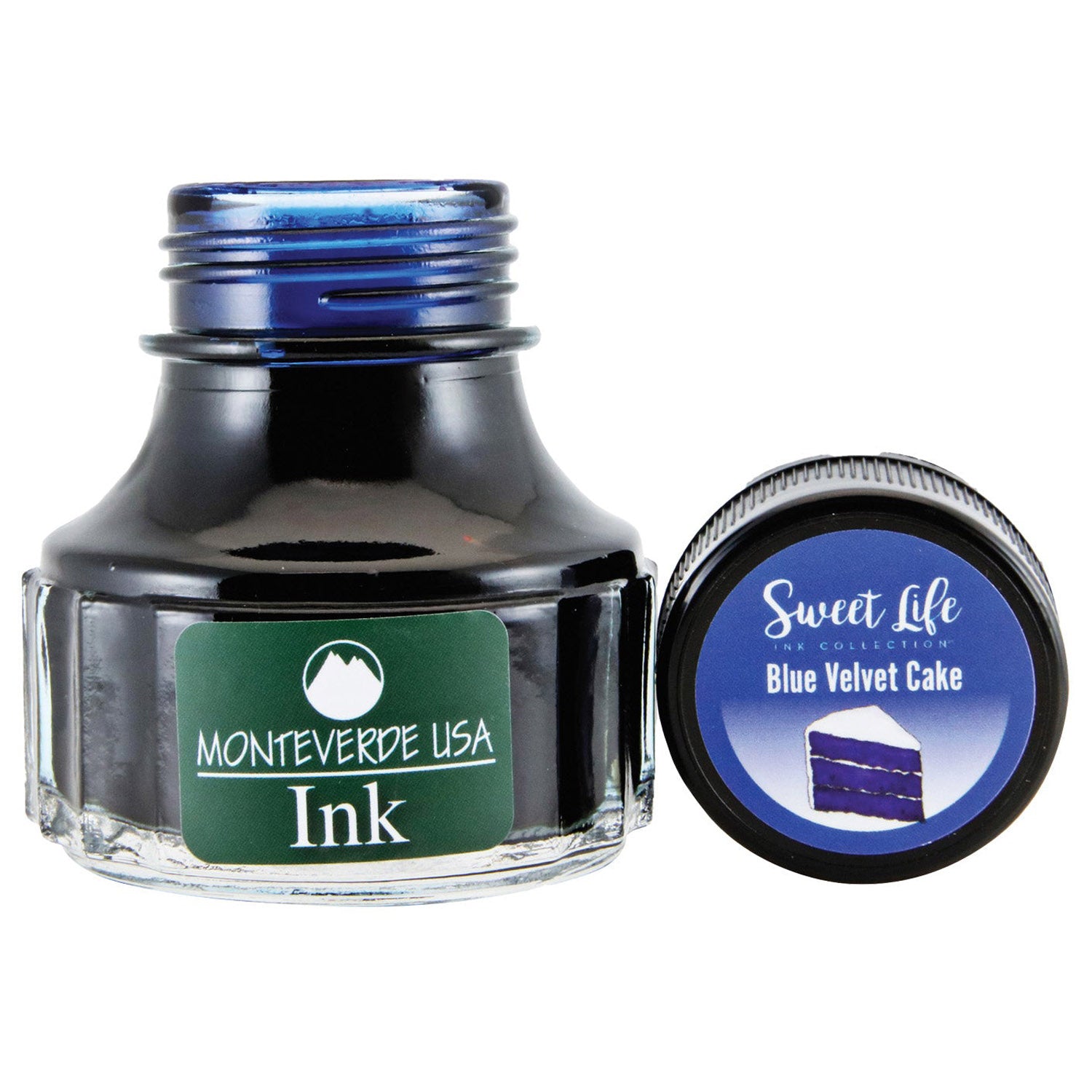 Monteverde Sweet Life Ink Bottle (Blue Velvet Cake - 90 ML) G308BV