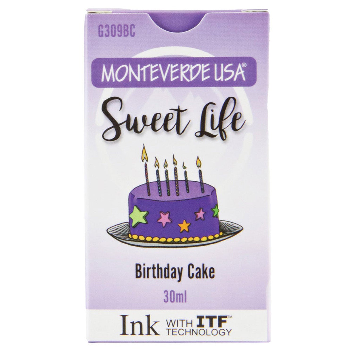 Monteverde Sweet Life Ink Bottle (Birthday Cake - 30 ML) G309BC