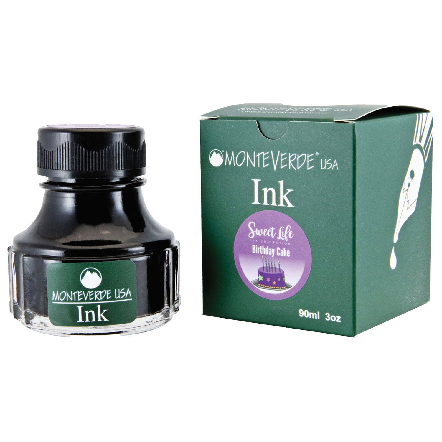 Monteverde Sweet Life Ink Bottle (Birthday Cake - 90 ML) G308BC