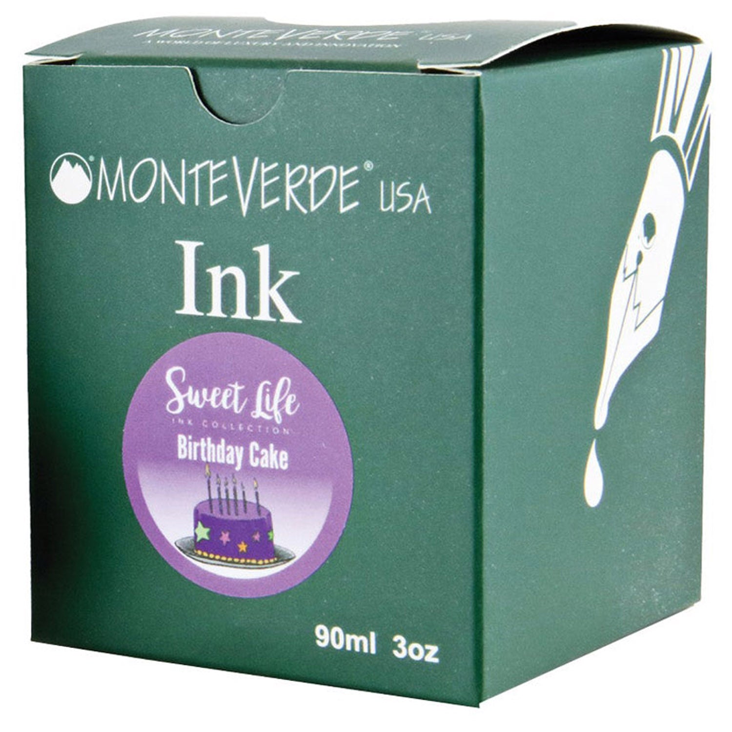 Monteverde Sweet Life Ink Bottle (Birthday Cake - 90 ML) G308BC