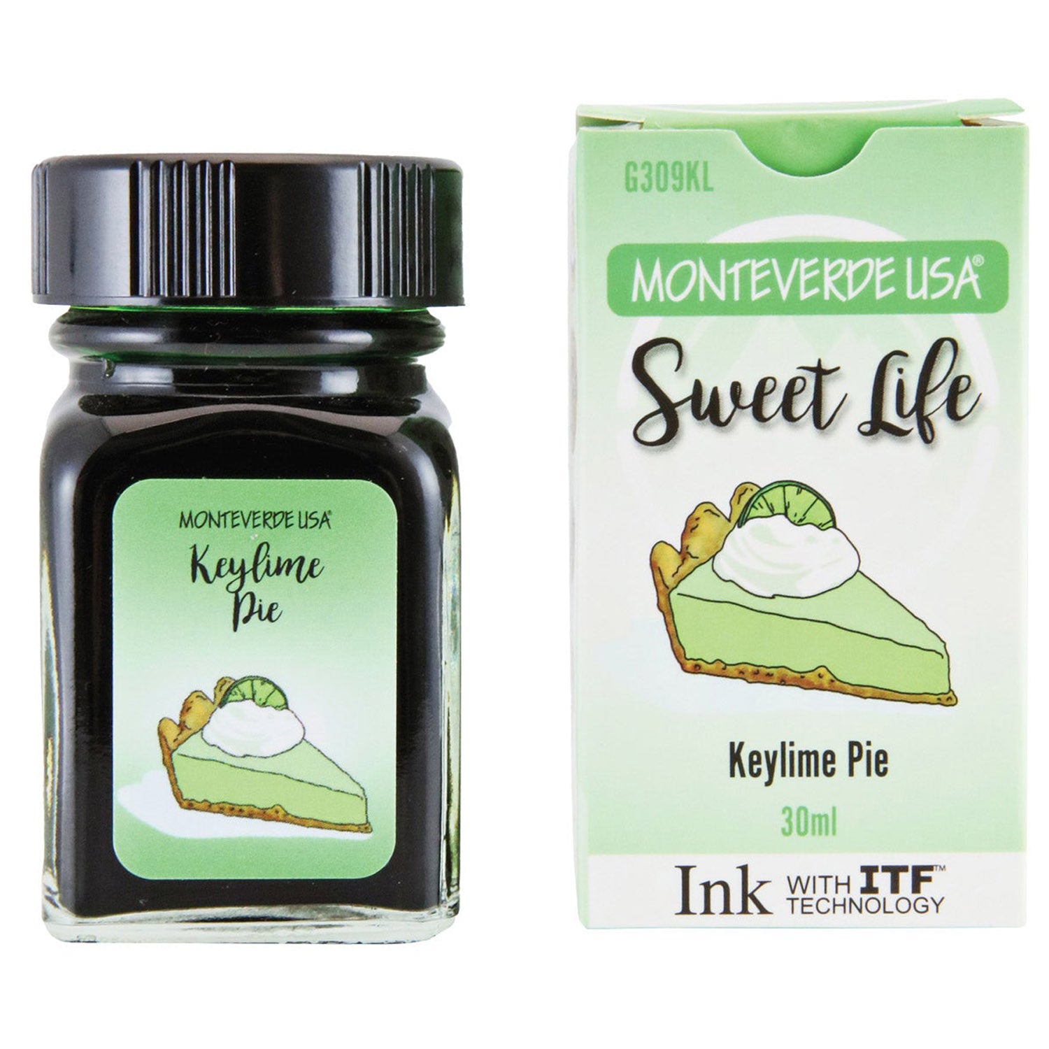 Monteverde Sweet Life Ink Bottle (Keylime Pie - 30 ML) G309KL