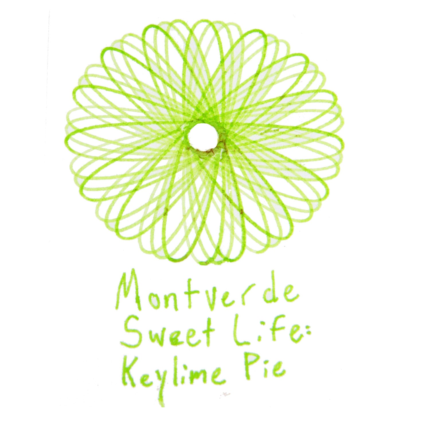 Monteverde Sweet Life Ink Bottle (Keylime Pie - 90 ML) G308KL
