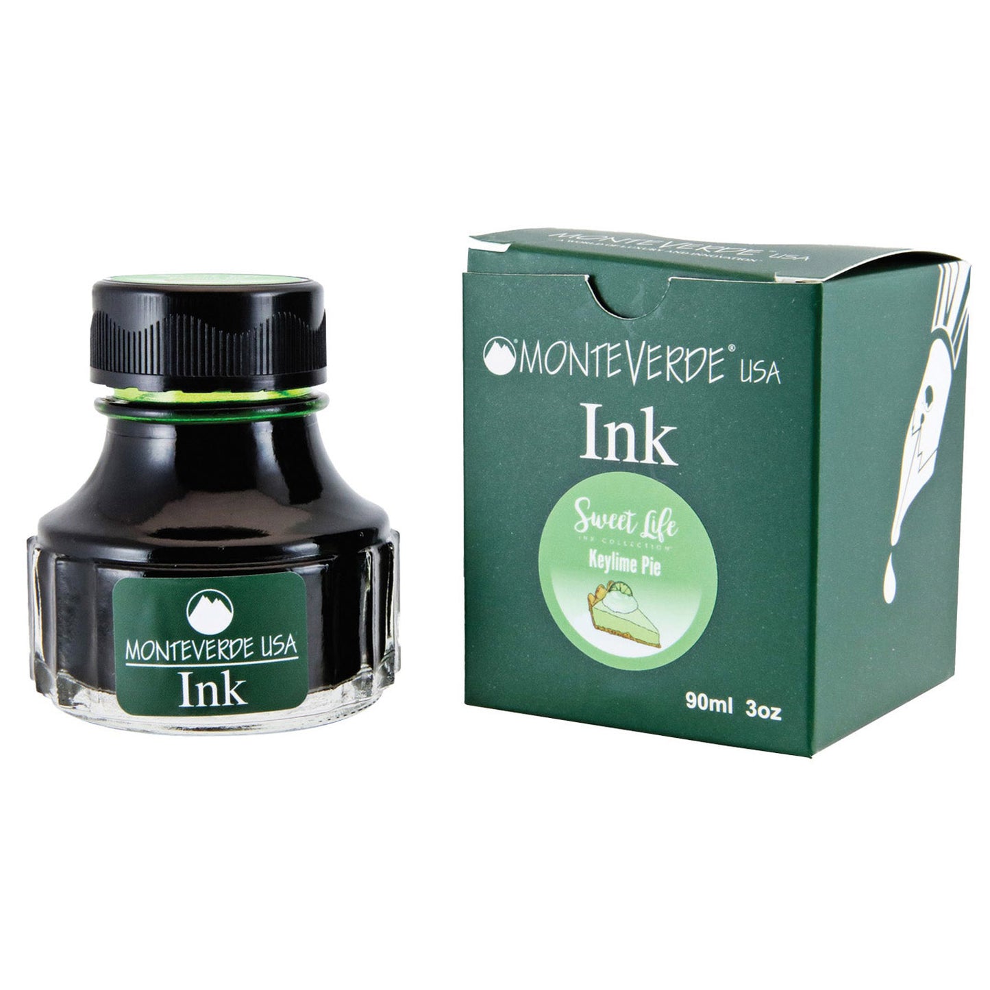 Monteverde Sweet Life Ink Bottle (Keylime Pie - 90 ML) G308KL