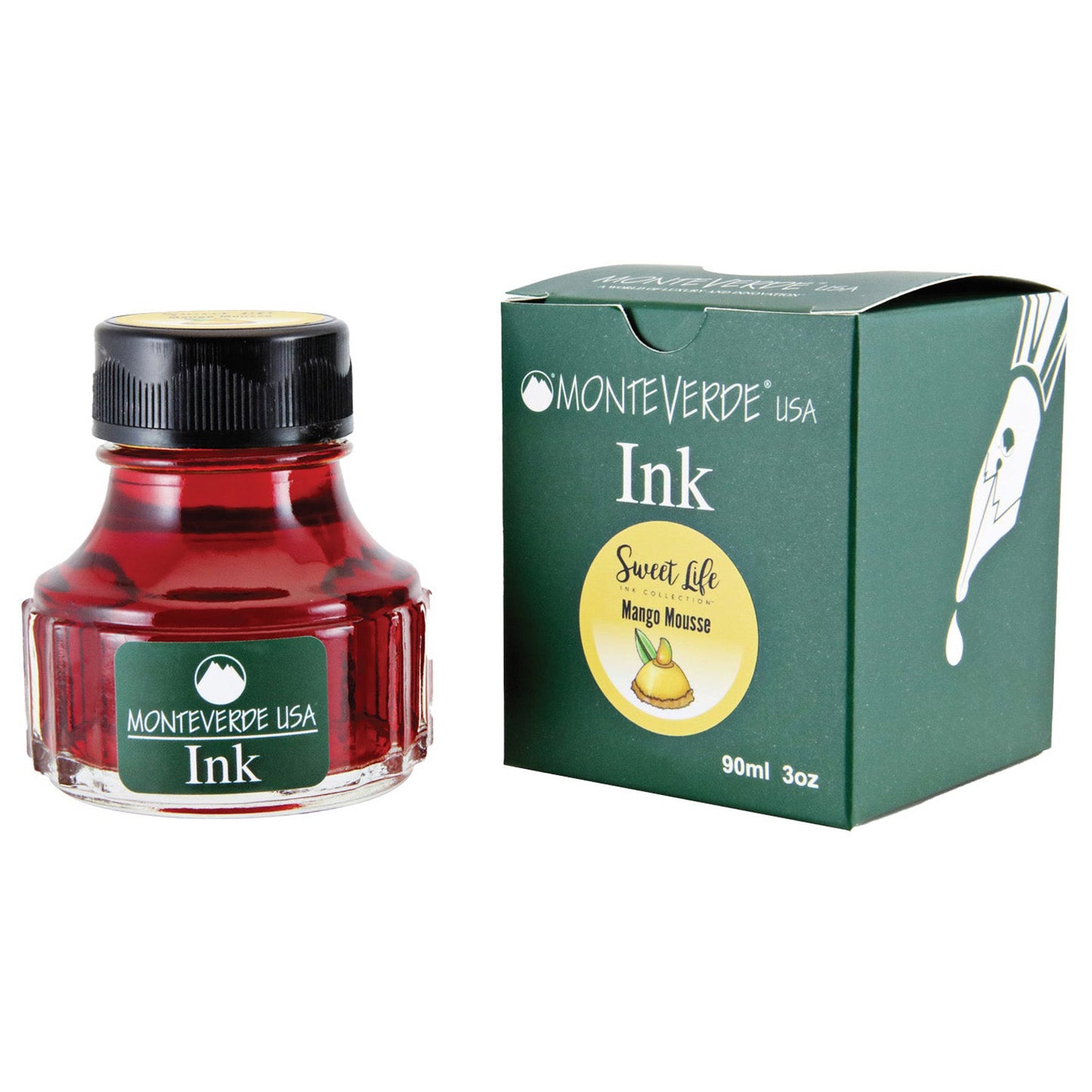 Monteverde Sweet Life Ink Bottle (Mango Mousse - 90 ML) G308MM