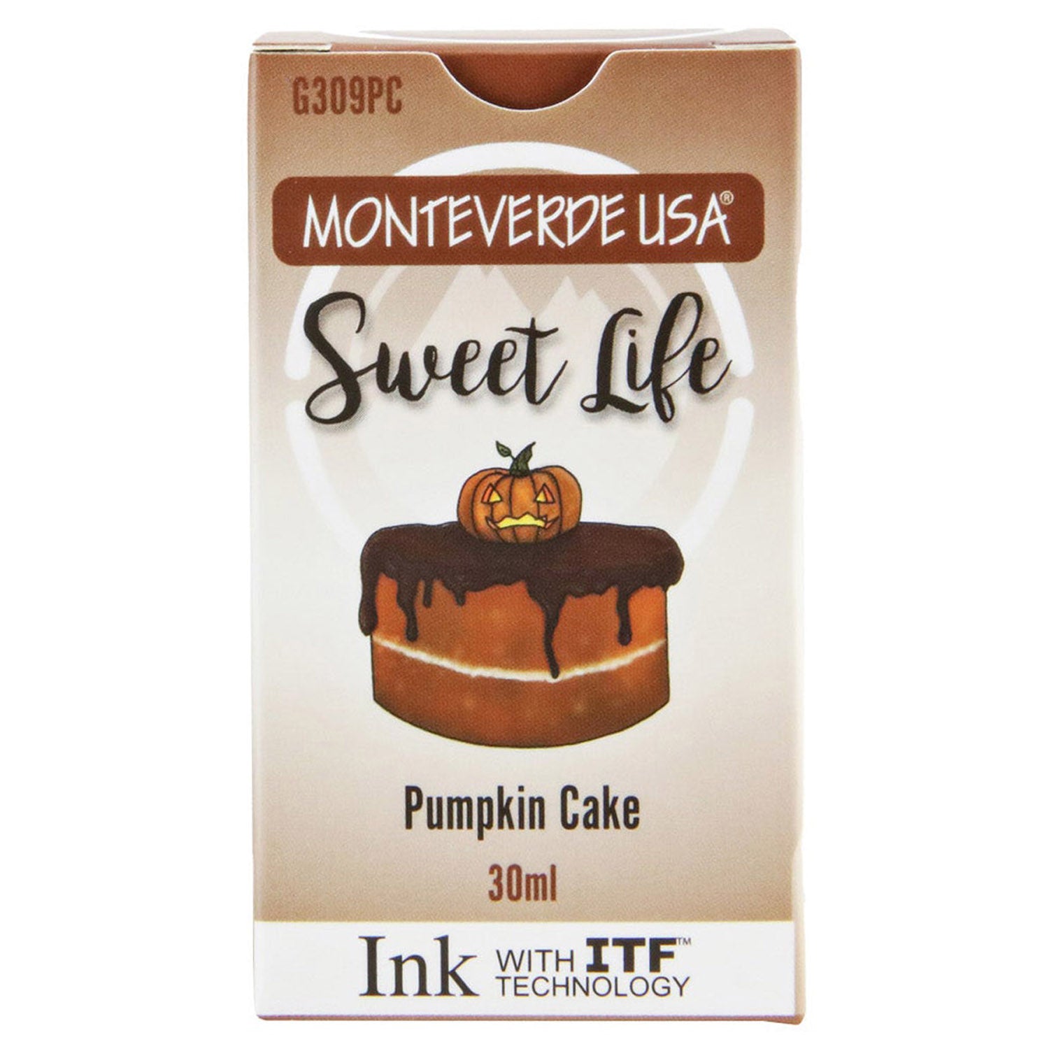 Monteverde Sweet Life Ink Bottle (Pumpkin Cake - 30 ML) G309PC