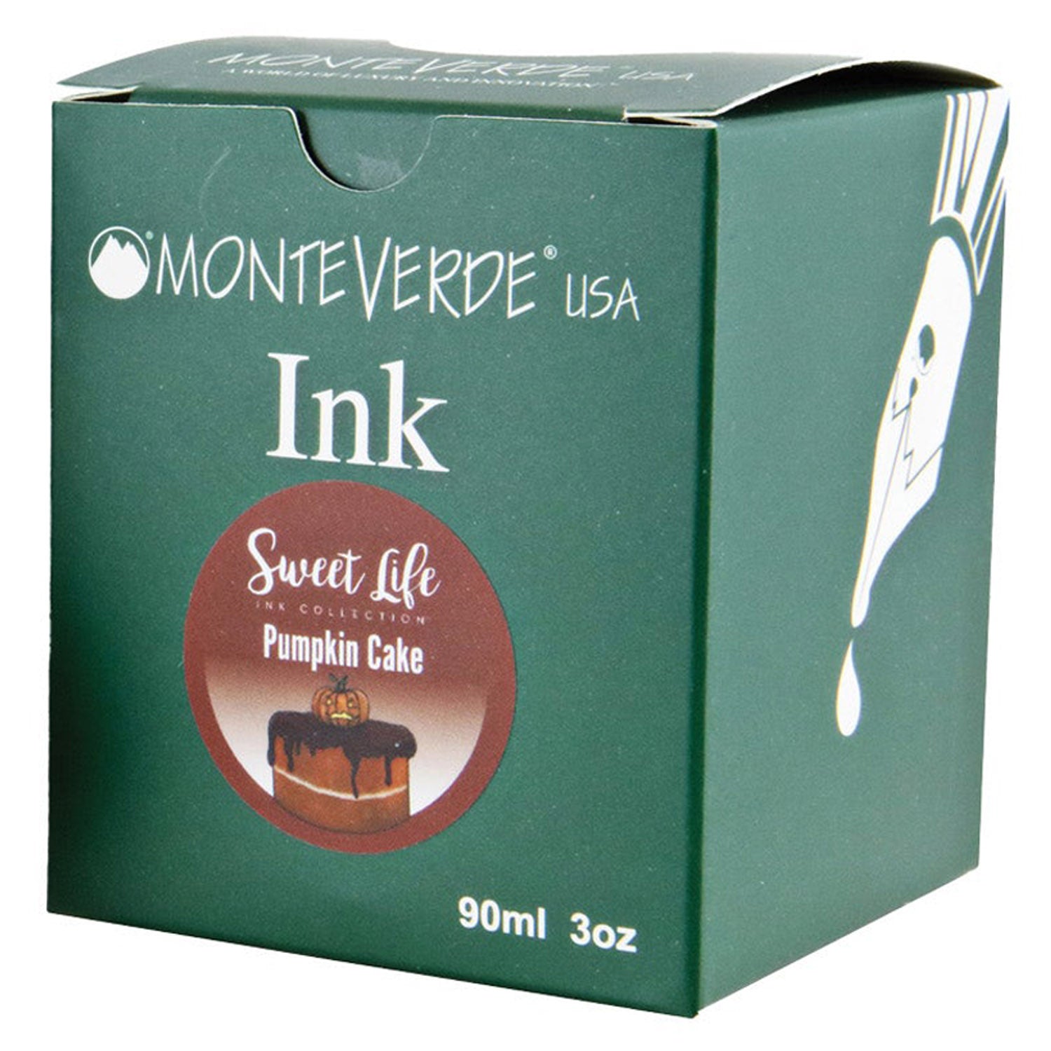 Monteverde Sweet Life Ink Bottle (Pumpkin Cake - 90 ML) G308PC