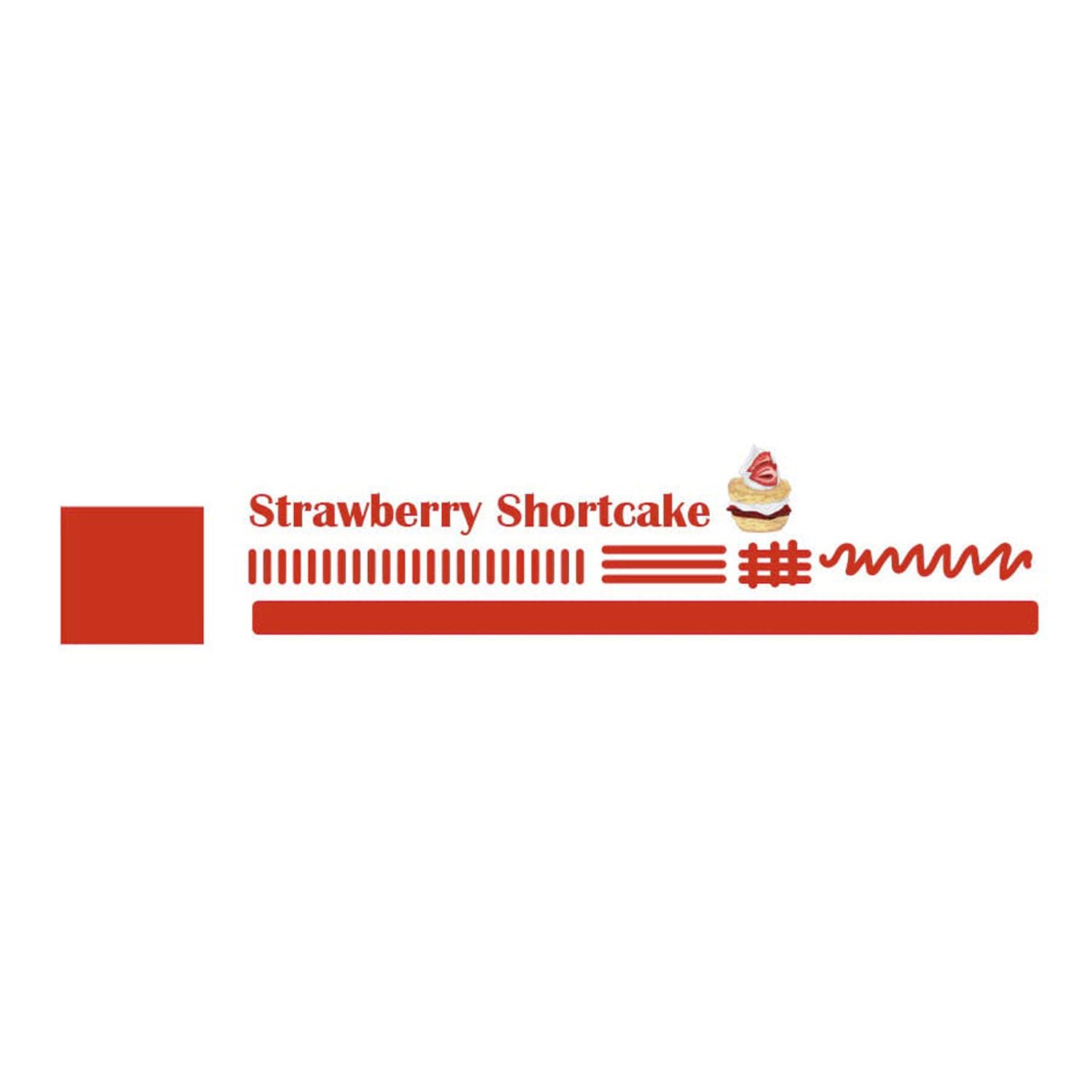 Monteverde Sweet Life Ink Bottle (Strawberry Shortcake - 30 ML) G309SS