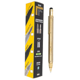 Monteverde 9 Function Tool Solid Brass GT Ballpoint Pen MV35480