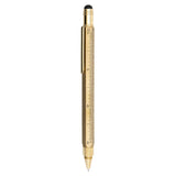 Monteverde 9 Function Tool Solid Brass GT Ballpoint Pen MV35480