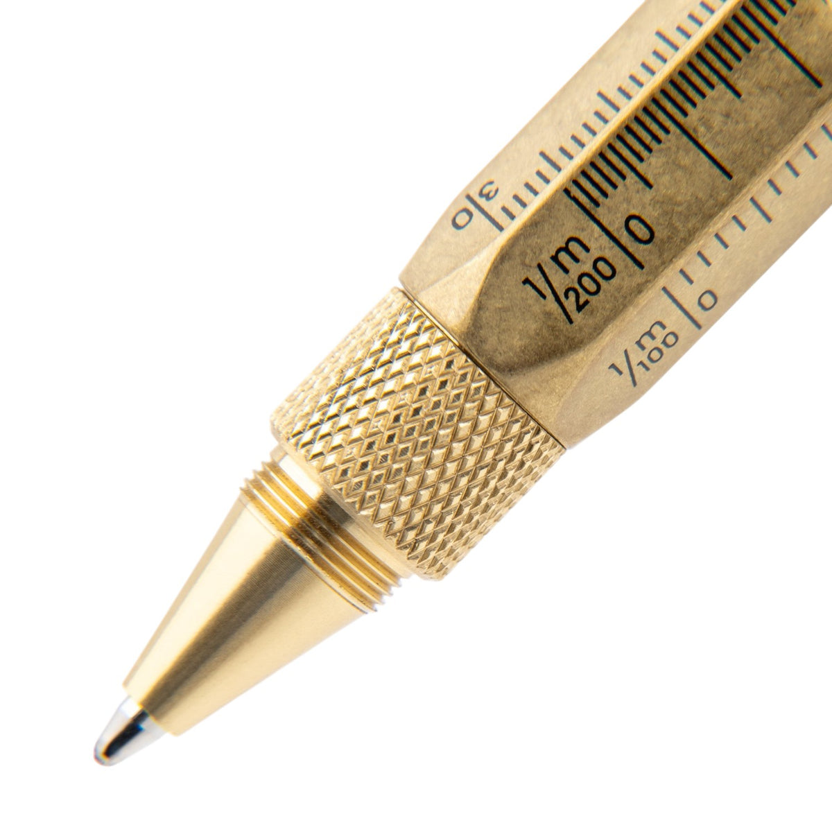 Monteverde 9 Function Tool Solid Brass GT Ballpoint Pen MV35480