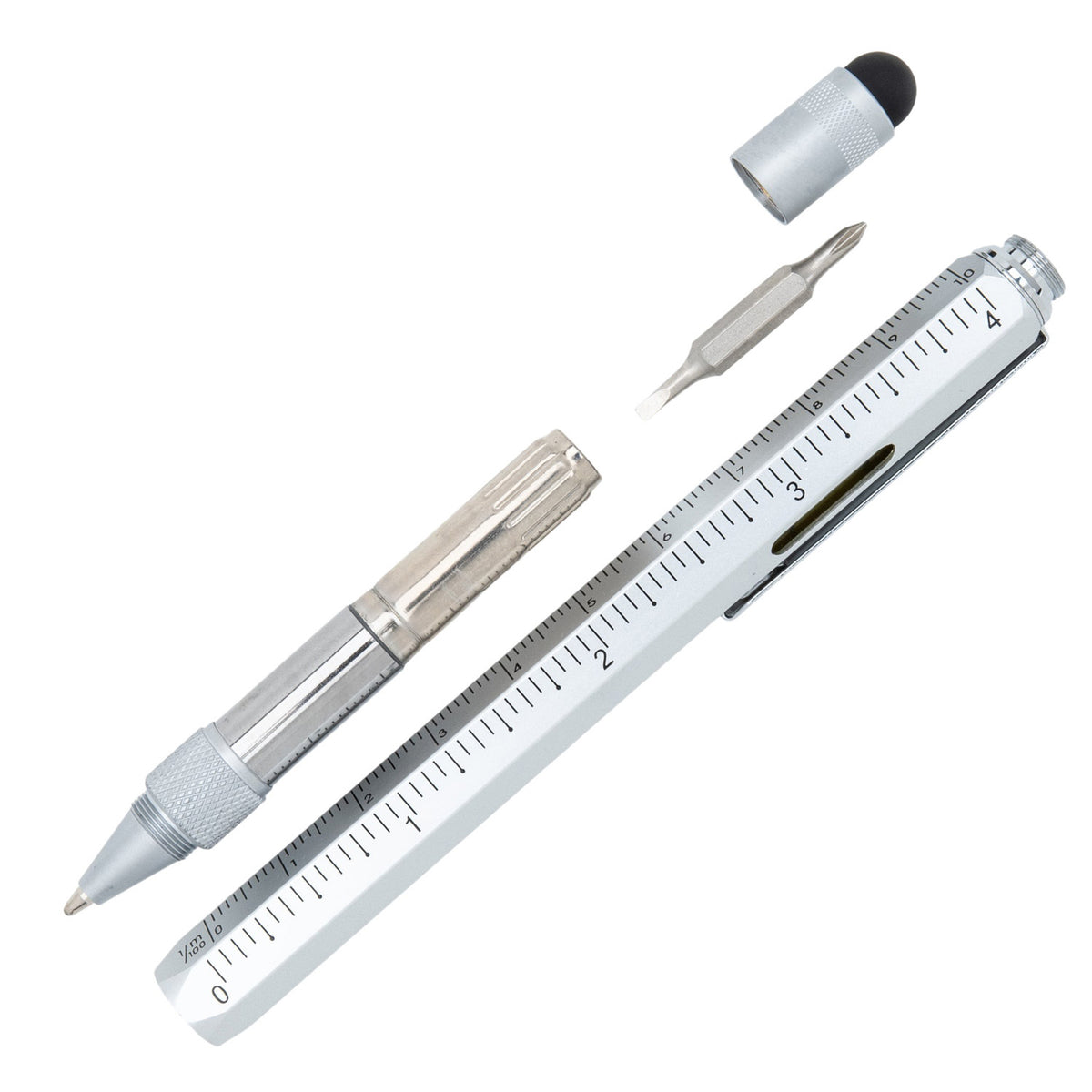 Monteverde 9 Function Tool Silver CT Ballpoint Pen MV35211