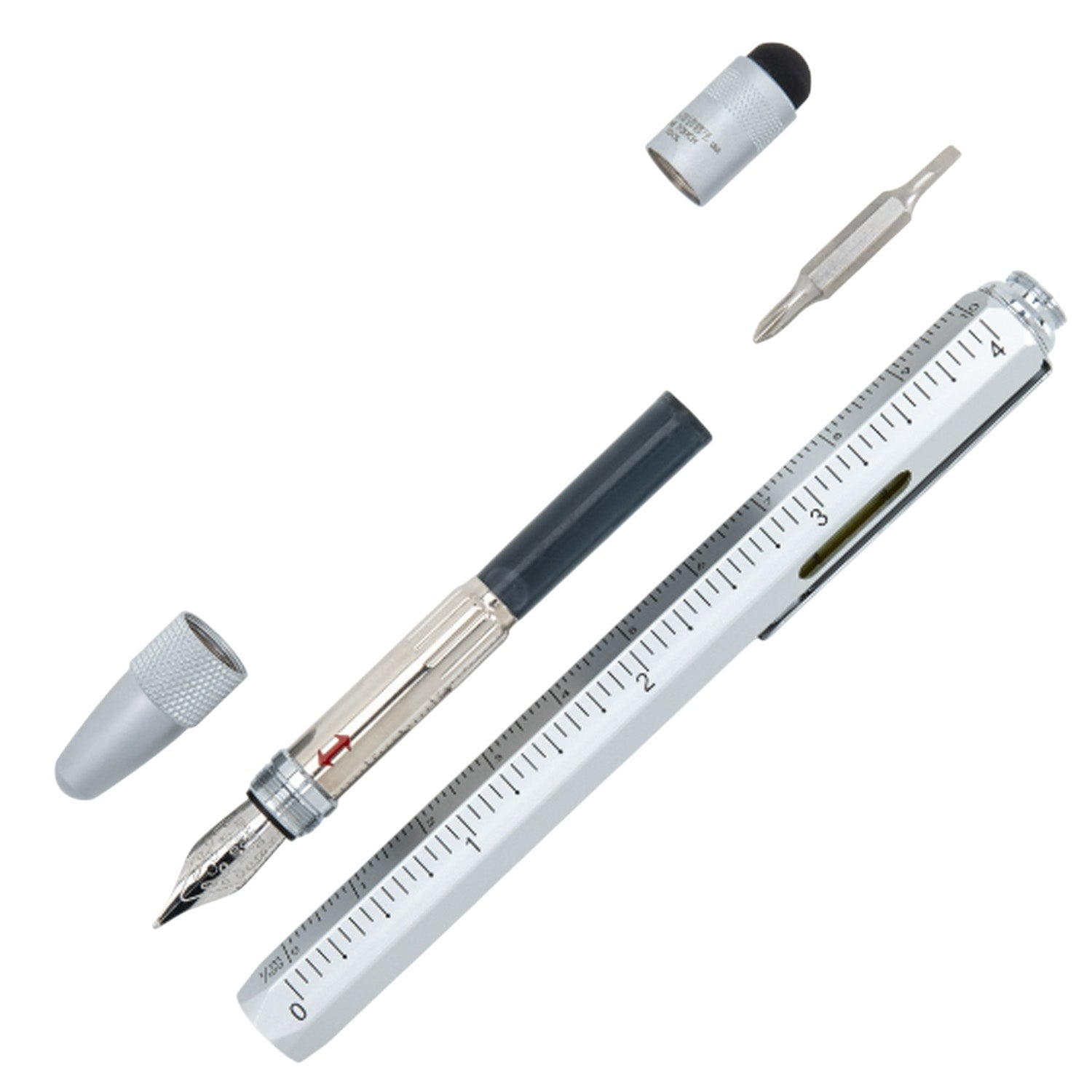 Monteverde 9 Function Tool Silver CT Fountain Pen