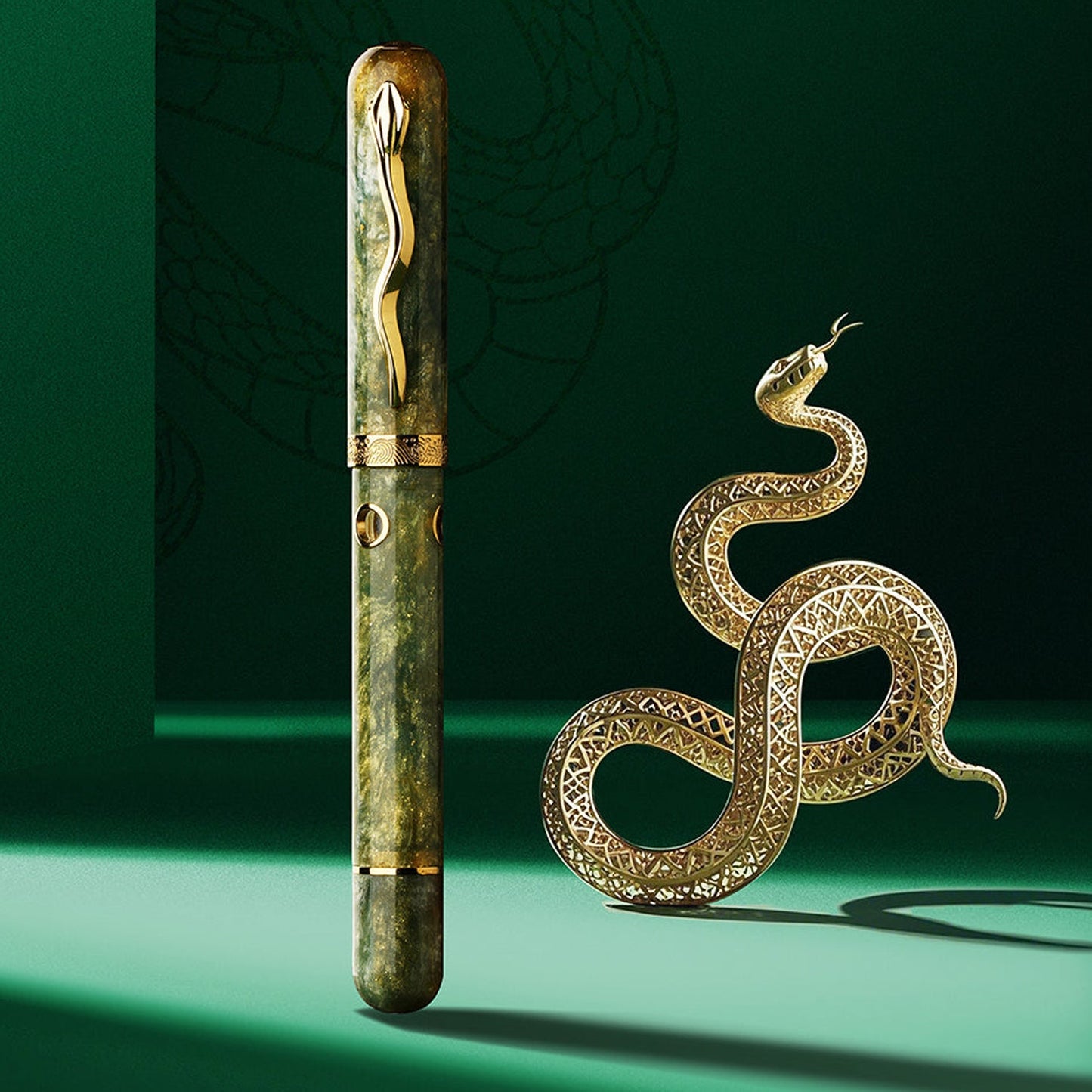 Nahvalur 2025 Pen of the Year Snake GT Fountain Pen (Limited Edition)