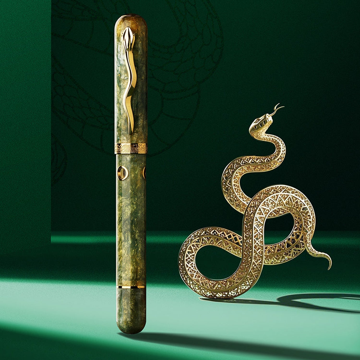 Nahvalur 2025 Pen of the Year Snake GT Fountain Pen (Limited Edition)