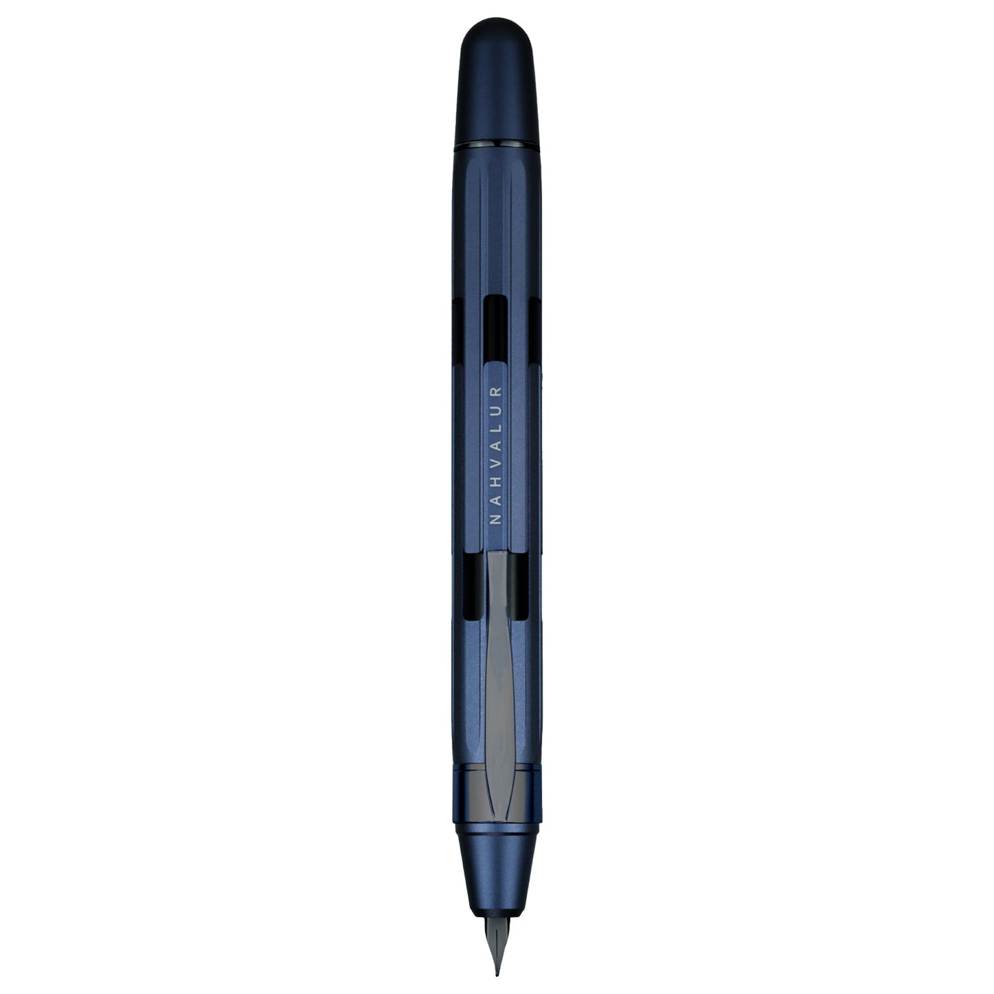 Nahvalur Eclipse Cobalt Black PVD Fountain Pen