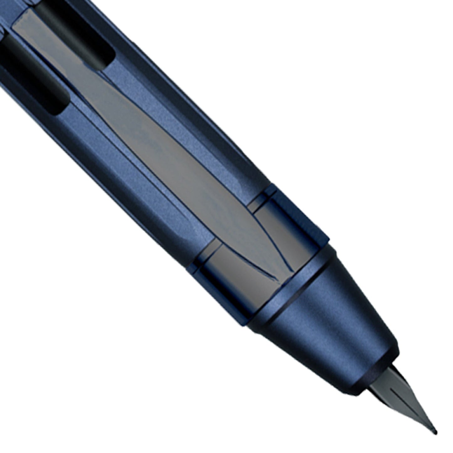 Nahvalur Eclipse Cobalt Black PVD Fountain Pen