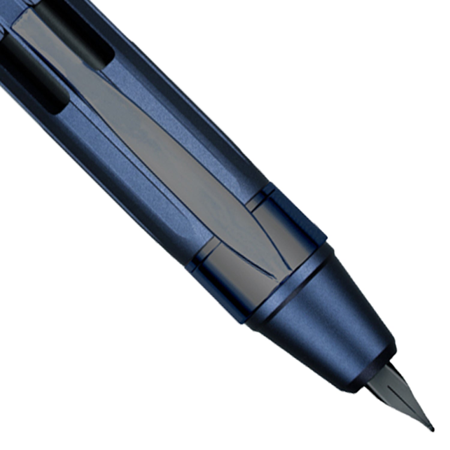 Nahvalur Eclipse Cobalt Black PVD Fountain Pen