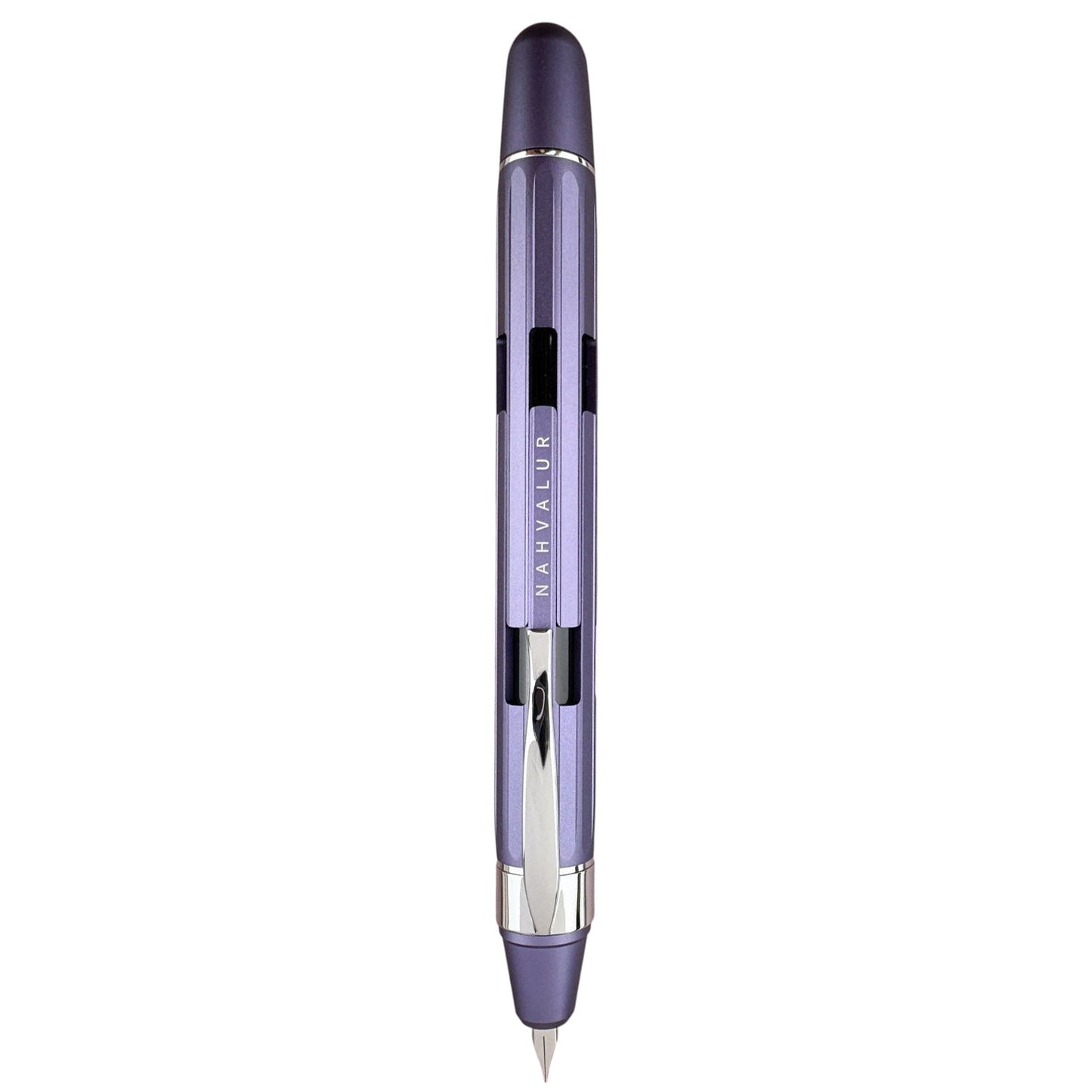 Nahvalur Eclipse Hepatizon Silver CT Fountain Pen