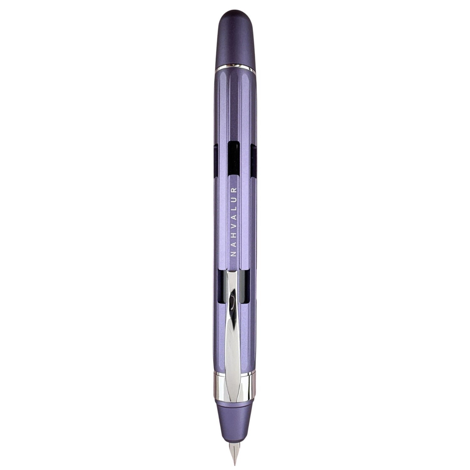 Nahvalur Eclipse Hepatizon Silver CT Fountain Pen