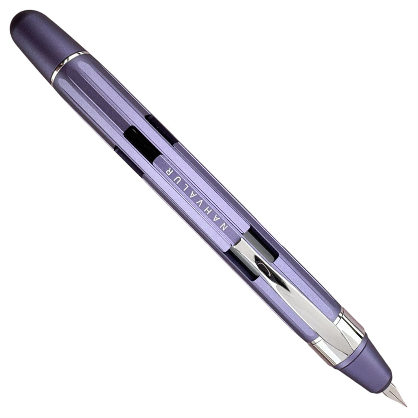 Nahvalur Eclipse Hepatizon Silver CT Fountain Pen