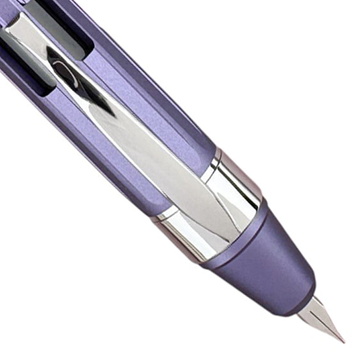 Nahvalur Eclipse Hepatizon Silver CT Fountain Pen