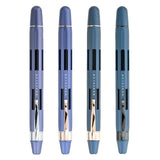 Nahvalur Eclipse Cobalt Black PVD Fountain Pen