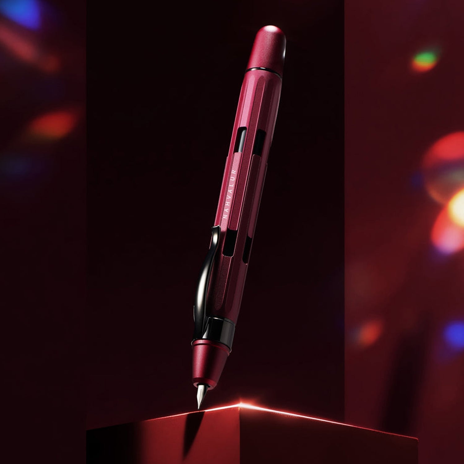 Nahvalur Eclipse Ruby PVD Fountain Pen