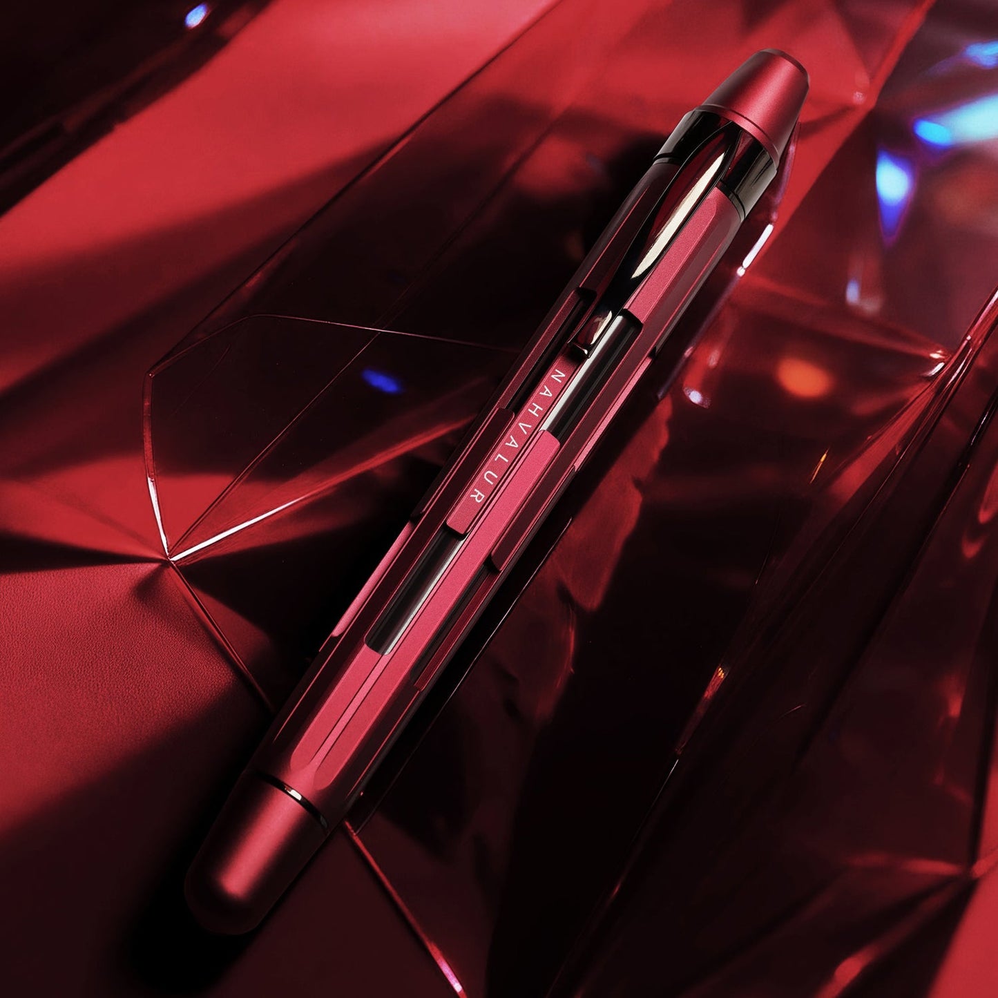 Nahvalur Eclipse Ruby PVD Fountain Pen