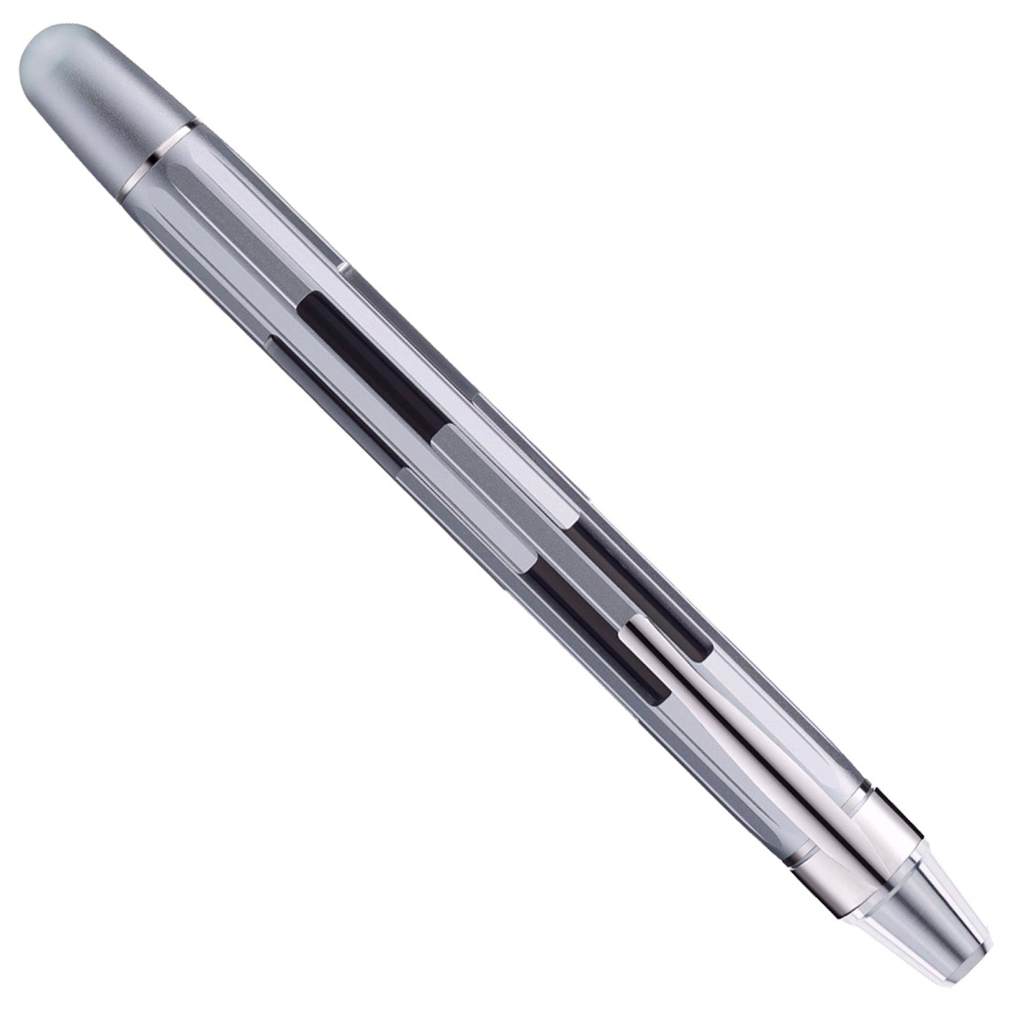Nahvalur Eclipse Pure Silver CT Fountain Pen