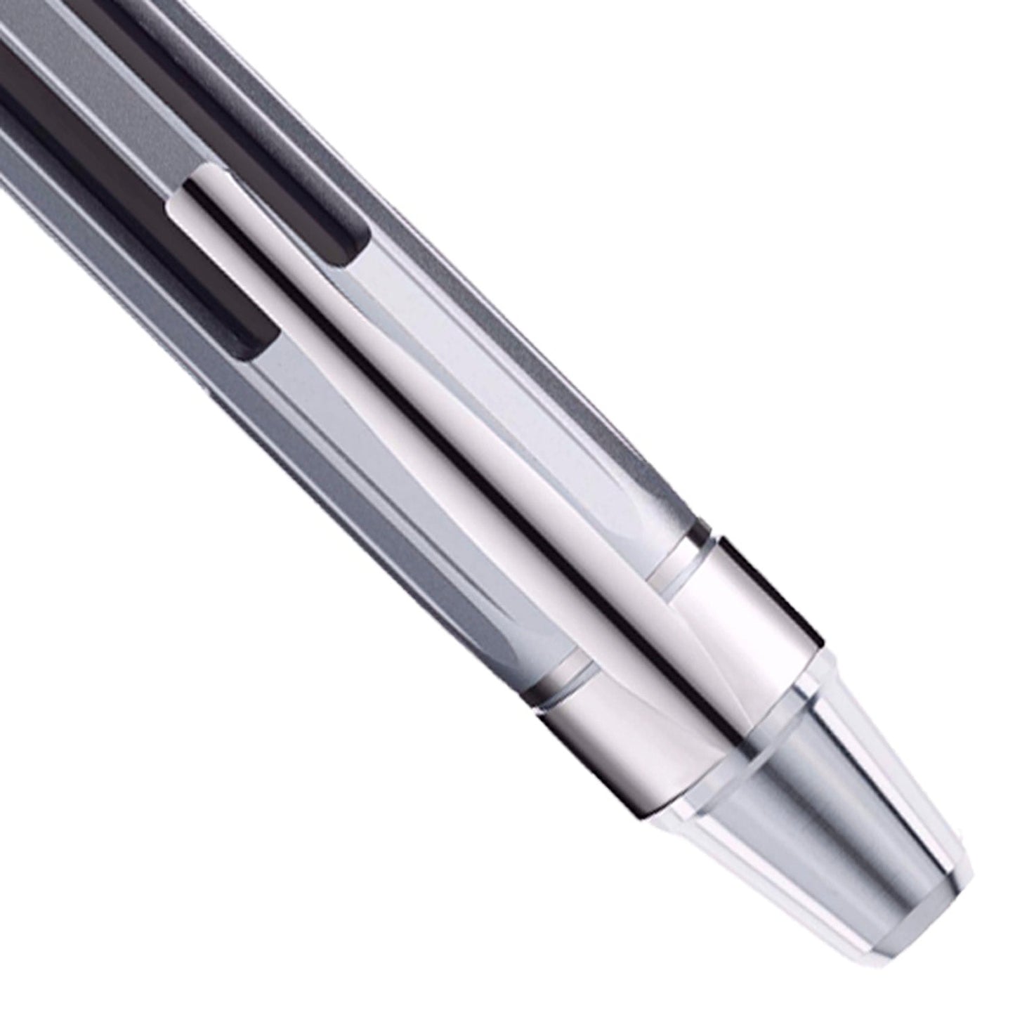 Nahvalur Eclipse Pure Silver CT Fountain Pen