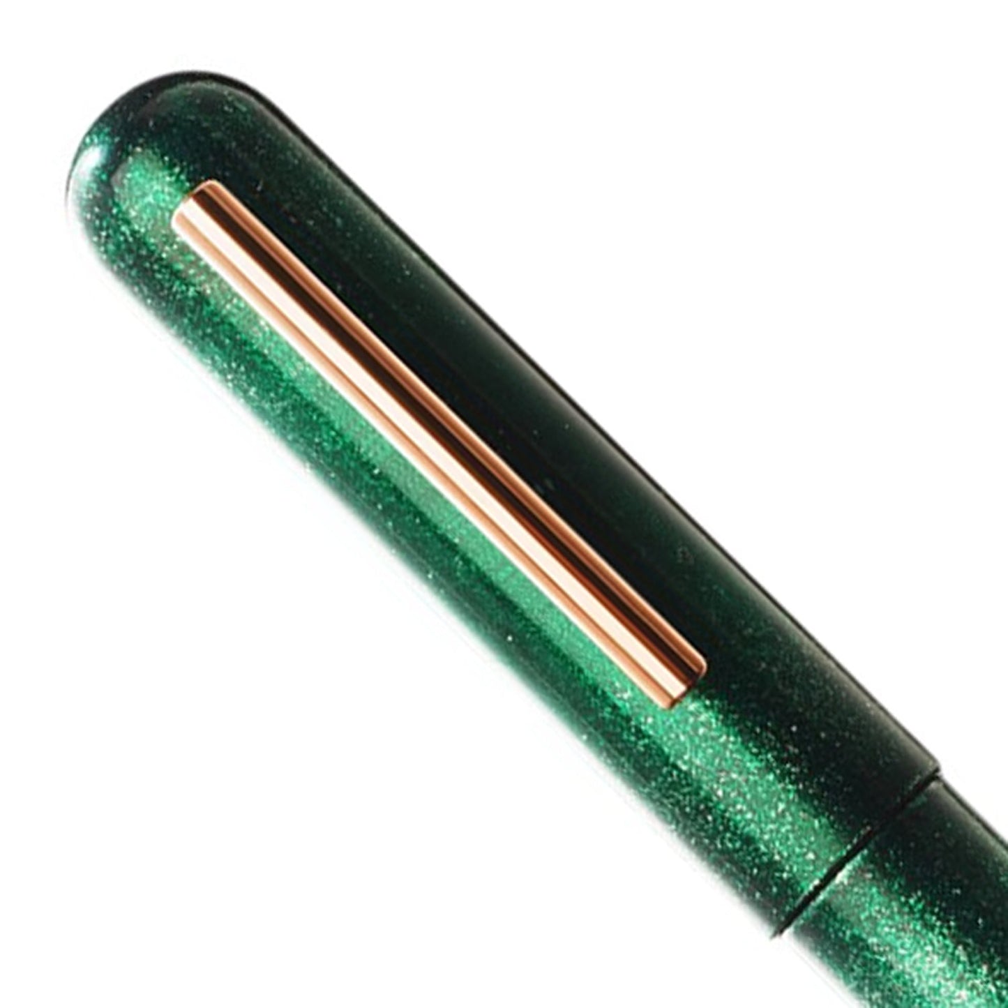 Nahvalur Ikkaku Green Moon Urushi RGT Fountain Pen (Limited Edition)