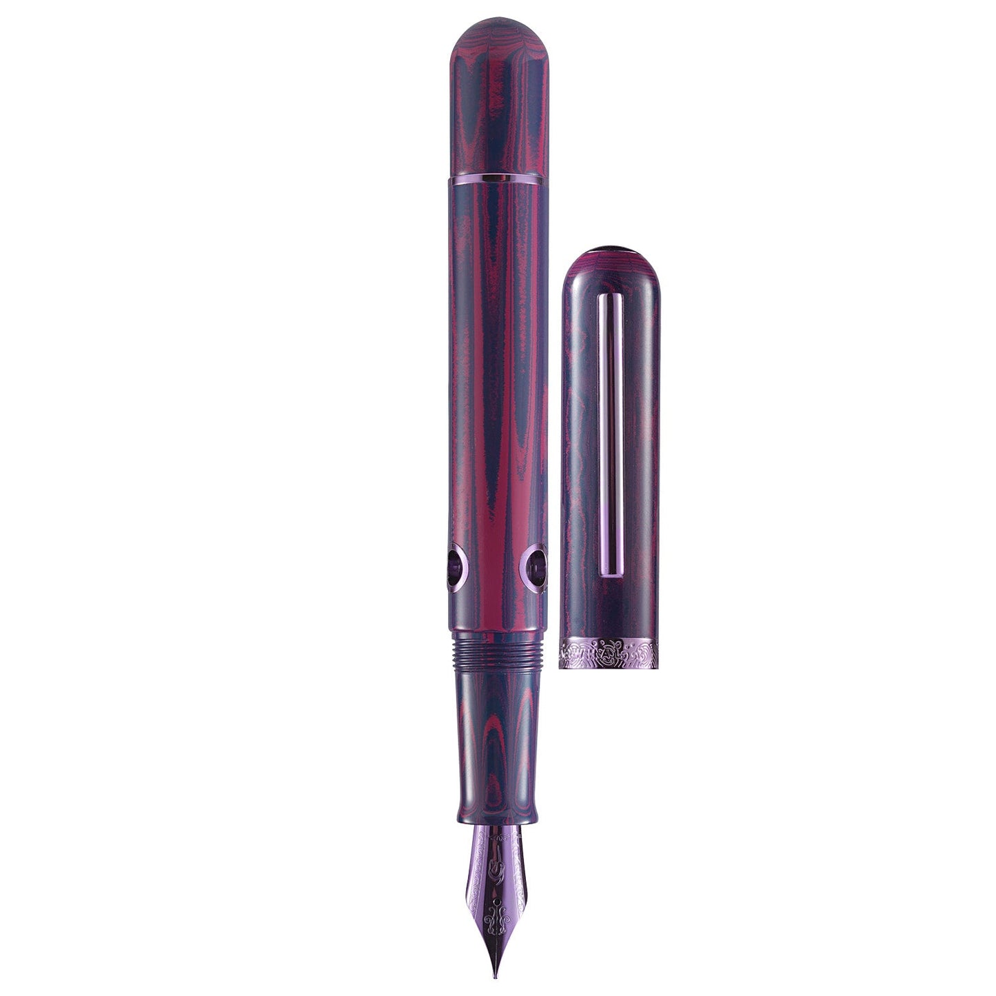 Nahvalur Nautilus Anthias Violet Fountain Pen (Limited Edition)