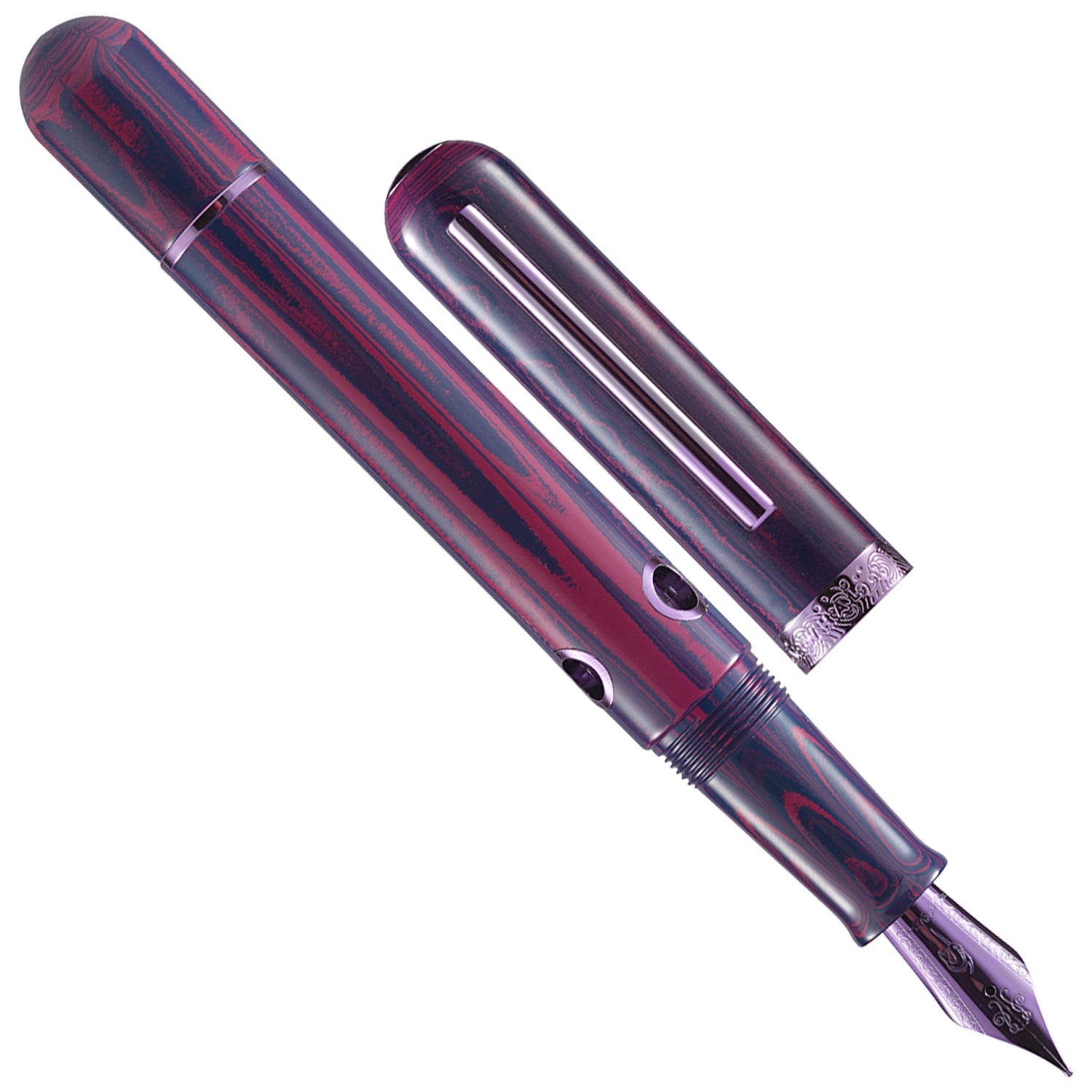 Nahvalur Nautilus Anthias Violet Fountain Pen (Limited Edition)