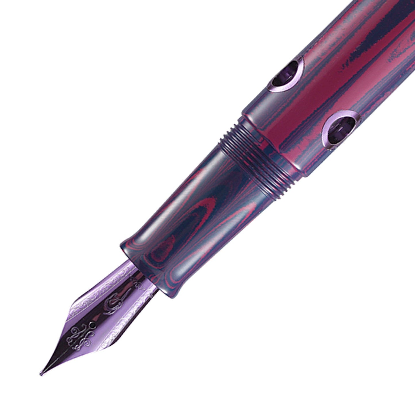 Nahvalur Nautilus Anthias Violet Fountain Pen (Limited Edition)