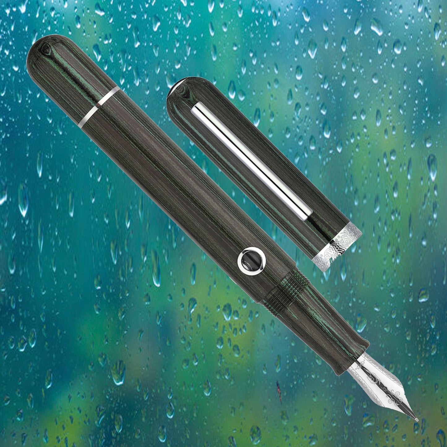 Nahvalur Nautilus Chelonia Green CT Fountain Pen