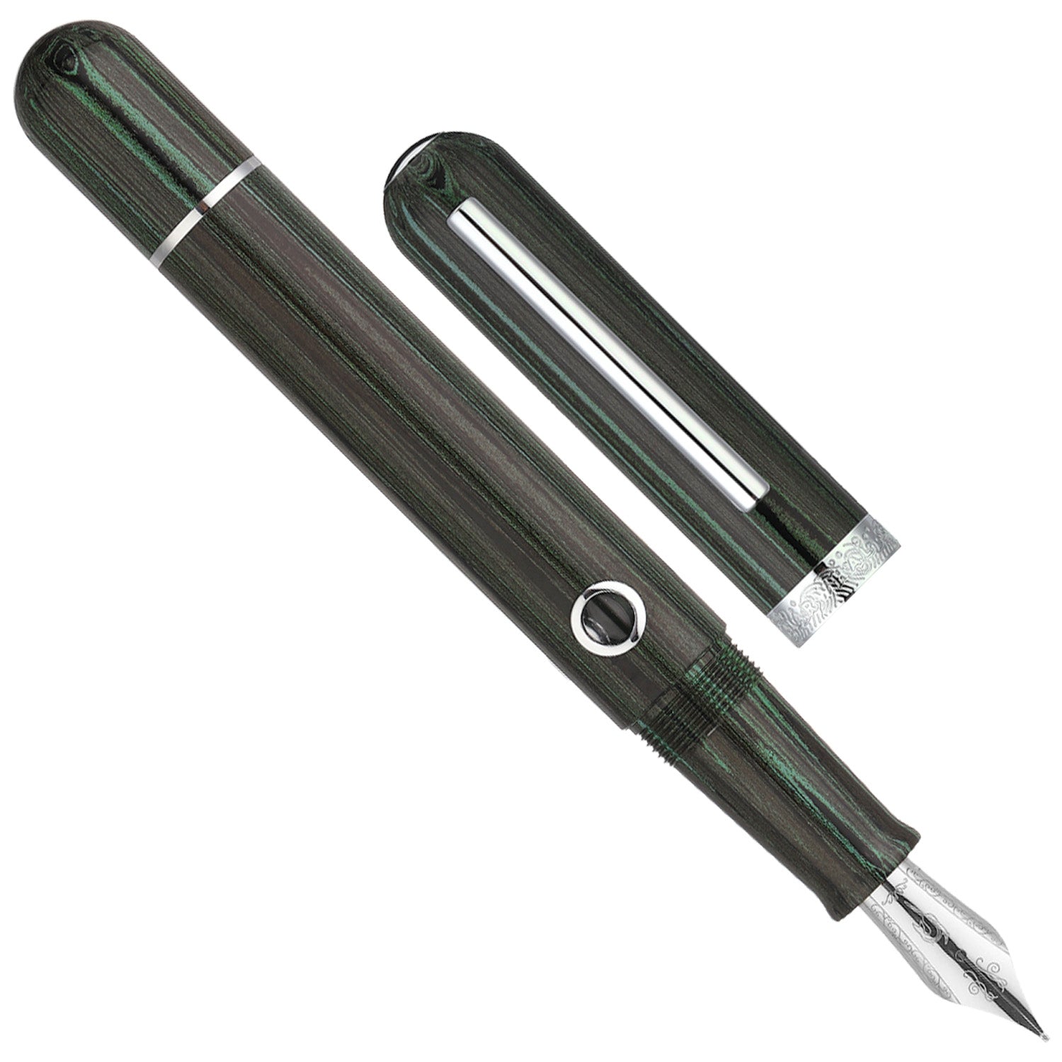 Nahvalur Nautilus Chelonia Green CT Fountain Pen