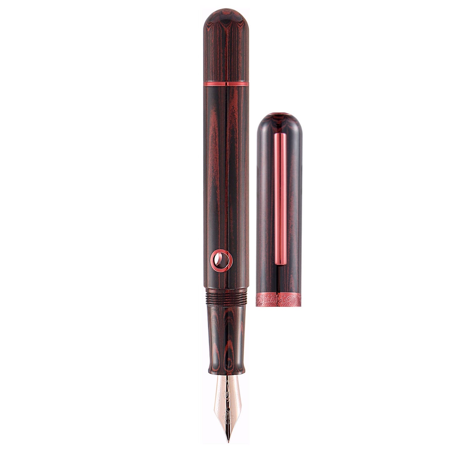 Nahvalur Nautilus Ruby Koi Fountain Pen (Limited Edition)
