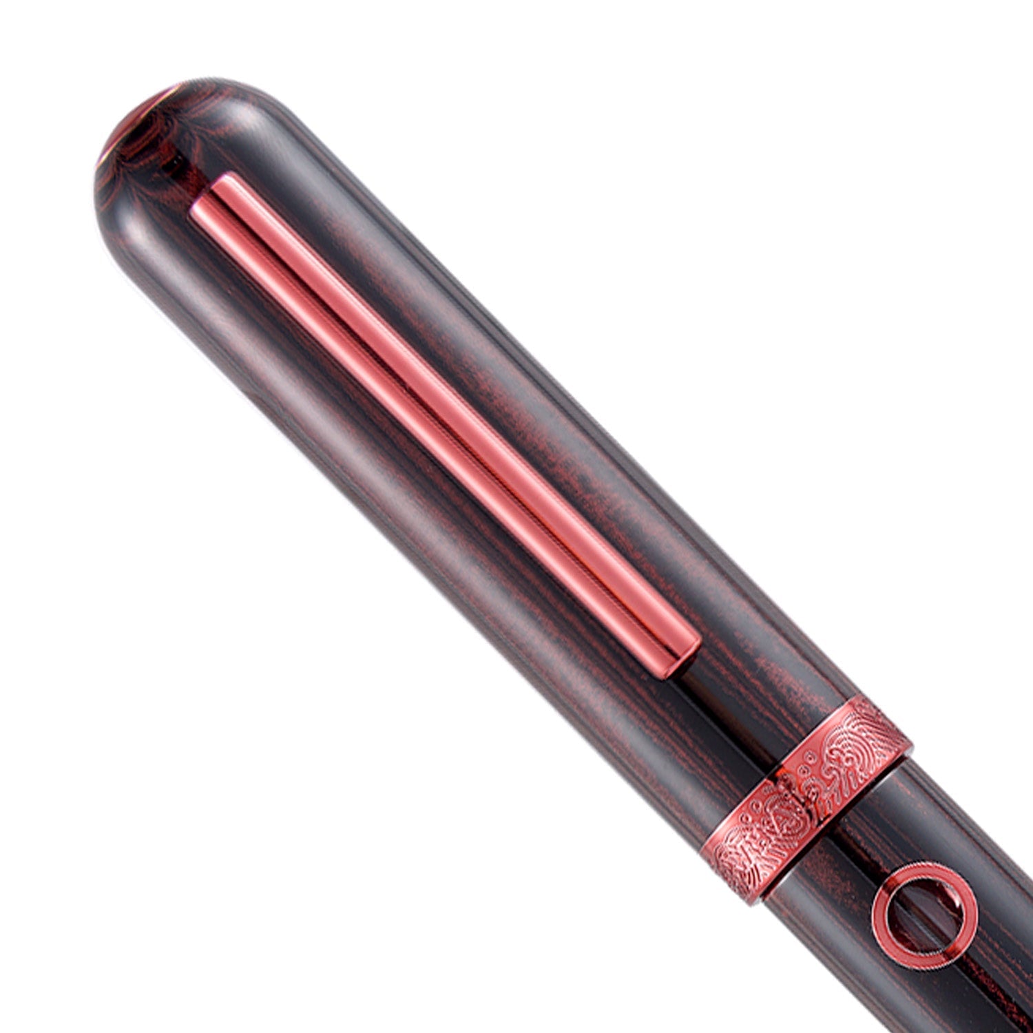 Nahvalur Nautilus Ruby Koi Fountain Pen (Limited Edition)