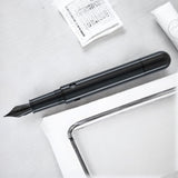 Nahvalur Nautilus Ti Black Fountain Pen