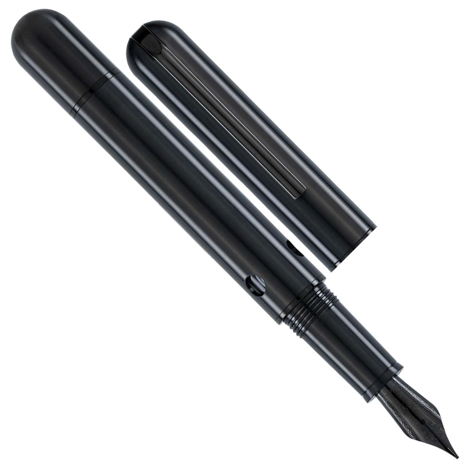 Nahvalur Nautilus Ti Black Fountain Pen